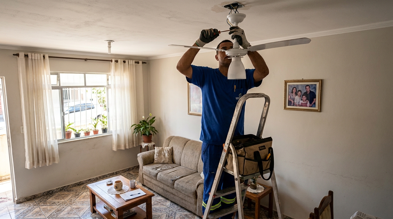 Instalação de Controle em Viamão‑RS